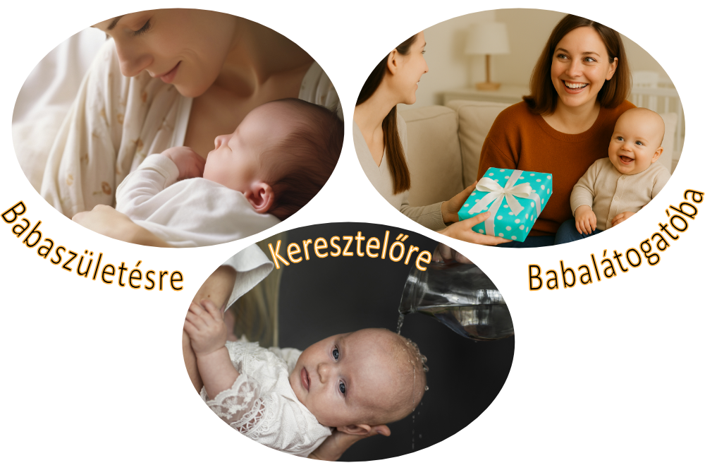 Baba ajándék • Egyedi, névre szóló, kézműves babaköszöntő ajándék